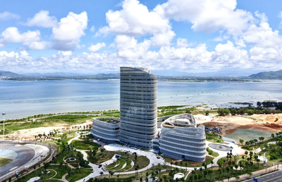 海南新地标 中建五局匠心打造黎安国际教育创新试验区图书馆盛大开馆